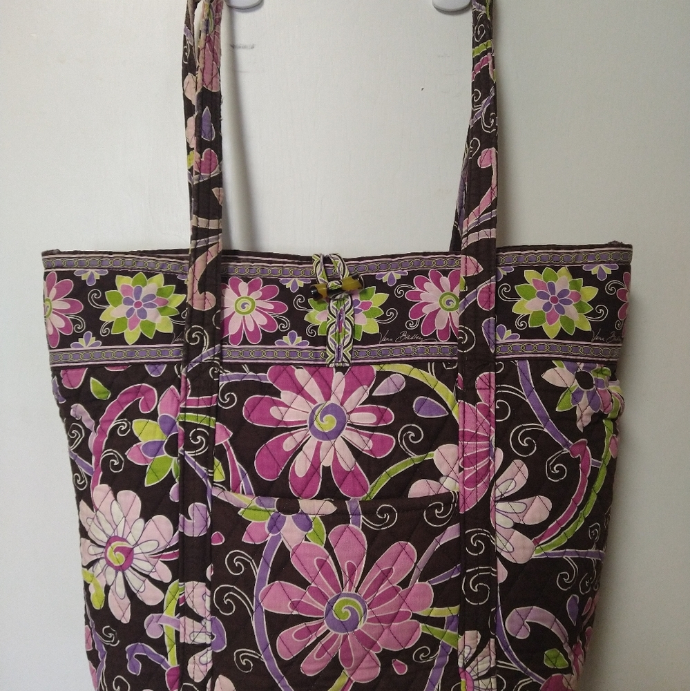 Vera Bradley Paisley shoulder tote